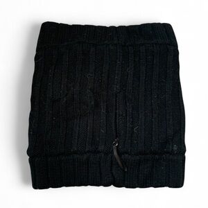 Lululemon Black Fleece Lined Neck Warmer